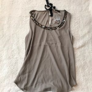 Ann Taylor Gray Tank